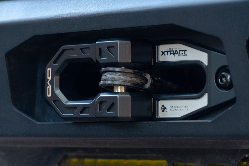 DV8 Offroad Xtract Winch Fairlead Closed System – installed on vehicle, image 2 of 18