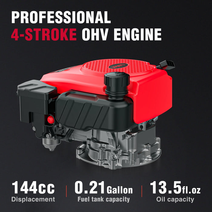 PowerSmart 17" 144cc Gas Push 3-in-1 Lawn Mower DV8618P