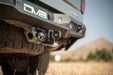 DV8 Offroad Xtract Hitch Skid Replacement Pads – installed on vehicle, image 4 of 11