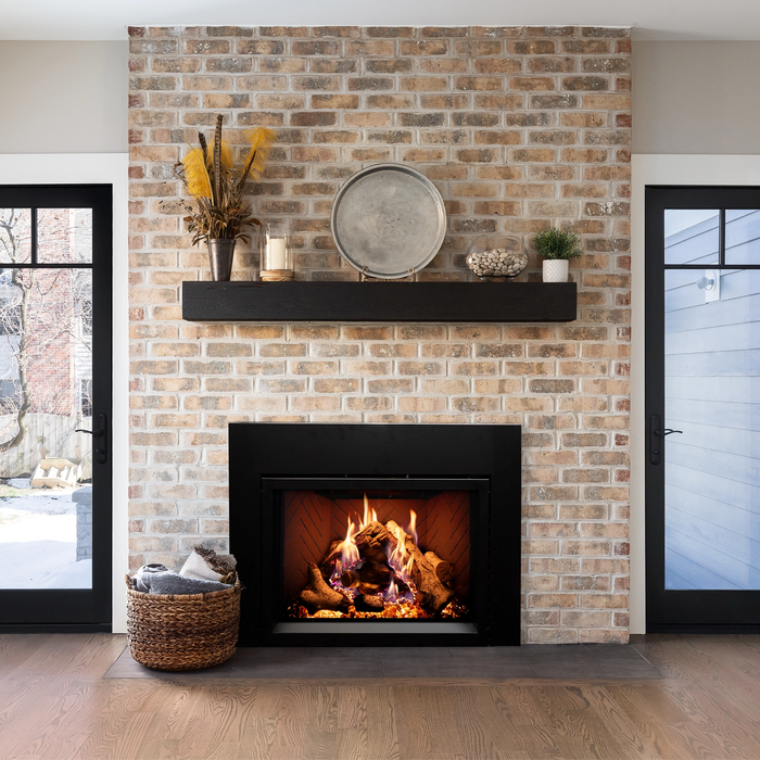 Empire Rainier 34 insert with birch logs