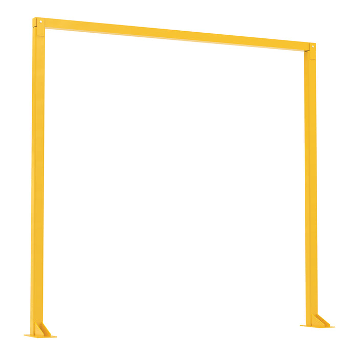 Vestil DWB-910 Steel Economical Overhead Door Warning Barrier 9 ft. x 10 ft. Yellow