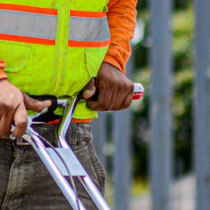 Tomahawk Power 24" Concrete Power Trowel Edger 6HP Kohler Float Pan Blade Screed Finishing Tool - Product Image 11