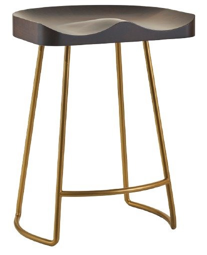 Decker Counter Stool - Steel Frame