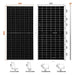 Green Vista Living Rich Solar MEGA 550 Watt Solar Panel | Premium Grid-tie or Off-grid Solar Panel for... - Features