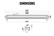 Orion Van Gear 50 Inch Slim LED Light Bar 2.0 – Dual DRL & IP69K - Detail View 2