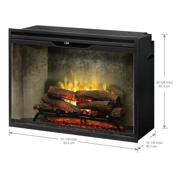 Dimplex 36" Revillusion Electric Firebox Weathered Concrete RBF36WC-FG