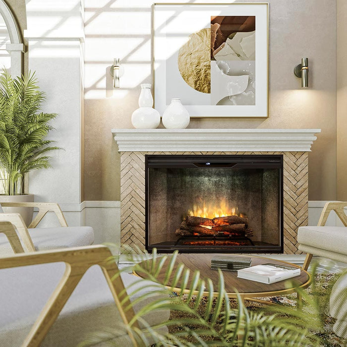 Dimplex 42" Revillusion Electric Firebox Weathered Concrete RBF42WC-FG