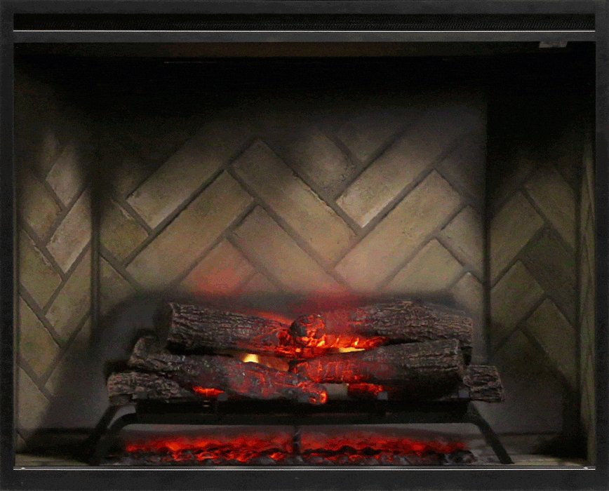 Dimplex 36" Revillusion Portrait Electric Firebox Herringbone Brick RBF36P-FG