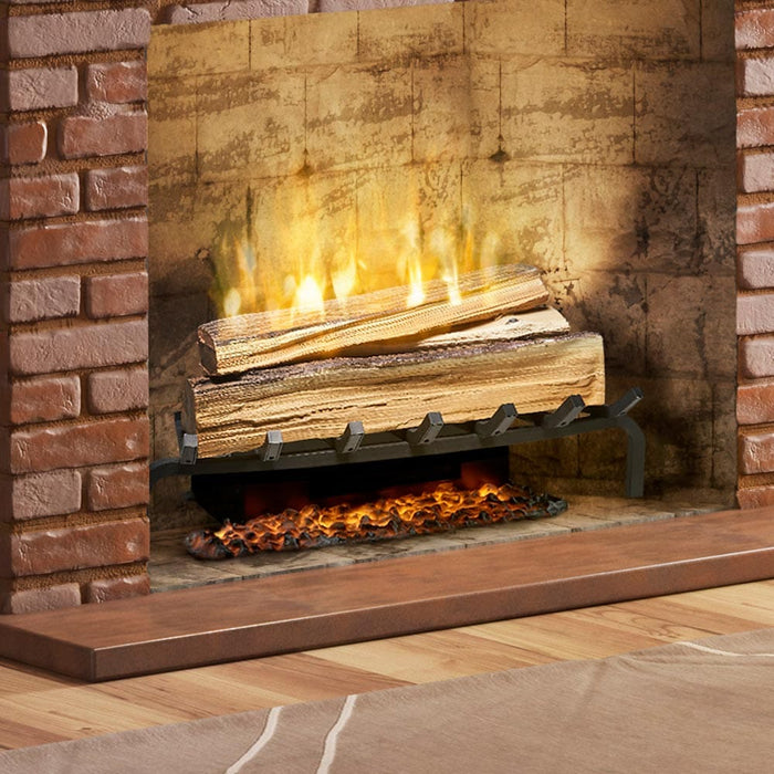 25-in Revillusion Fresh Cut Electric Fireplace Log Set w/ Ashmat (RLG20FC) - front view