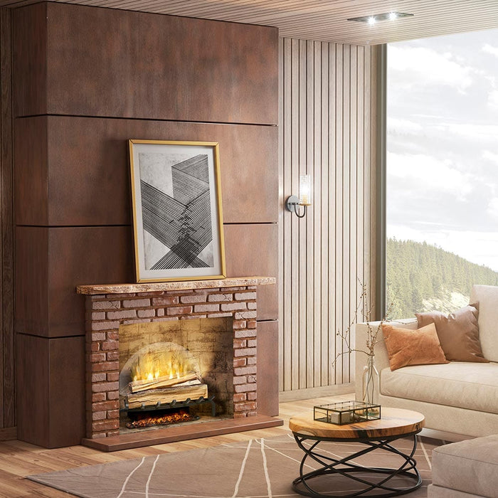 25-in Revillusion Fresh Cut Electric Fireplace Log Set w/ Ashmat (RLG20FC) - specifications diagram
