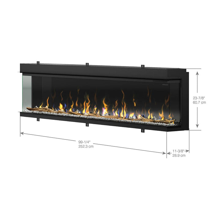 Dimplex IgniteXL Bold 100-In Smart Linear Electric Fireplace XLF10017-XD Dimplex