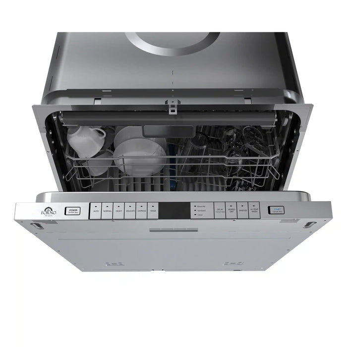 Forno Rivestito 24-Inch Panel Ready Dishwasher, Quiet 45 dB, Stainless Steel Interior, Energy Star (FDWBI8011-24)