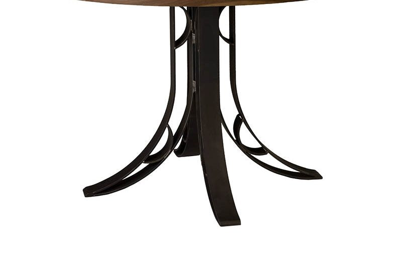 Double Curve Steel Pedestal Dining Base
