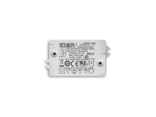 LED Driver (AED04-350ILS) for Victory Range Hoods
