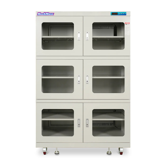 20-60% RH Electronic Dry Cabinet 1430L ESD Desiccator Cabinet Low Humidity Storage,  White,  EDC1430AW-6