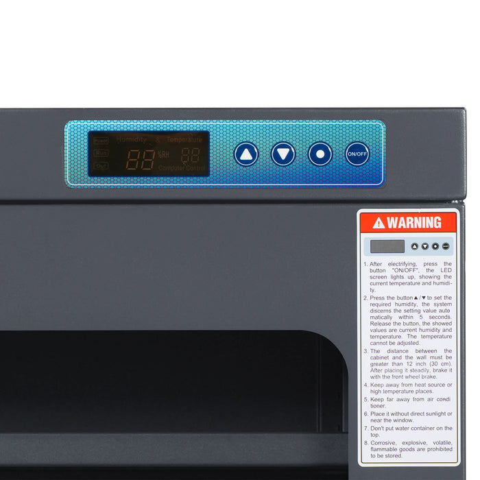20-60% RH Electronic Dry Cabinet 210L ESD Desiccator Cabinet Low Humidity Storage,  EDC210A