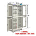 20-60% RH Electronic Dry Cabinet 880L ESD Desiccator Cabinet Low Humidity Storage, EDC880A