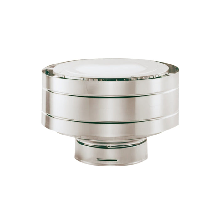 Duravent 5" x 8" DirectVent Pro Low-Profile Vertical Termination Cap (aluminum) | 58DVA-VC