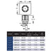Duravent 4" x 6-5/8" DirectVent Pro 35' Co-Linear Kit w/Flex | 46DVA-CL33 - Side View