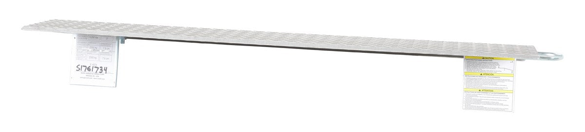 Vestil E-4824 aluminum economizer dock plate usable - view 4