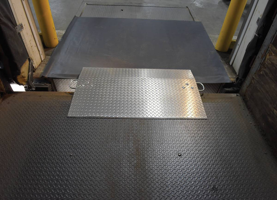 Vestil E-4830 aluminum economizer dock plate usable - view 5