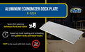 Vestil E-7224 aluminum economizer dock plate usable feature overview 1
