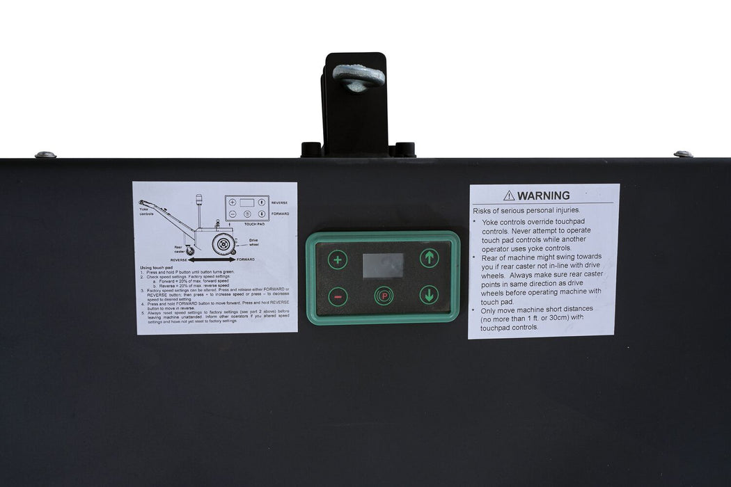 Vestil E-TUG-HD-180 steel heavy duty electric powered tugger - view 10