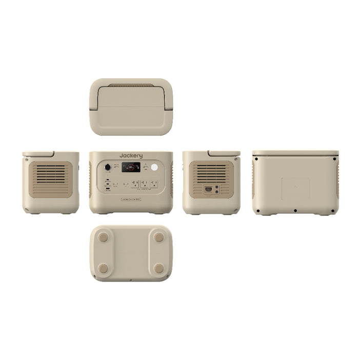 Jackery Explorer 1000 v2 Dune White Portable Power Station in use