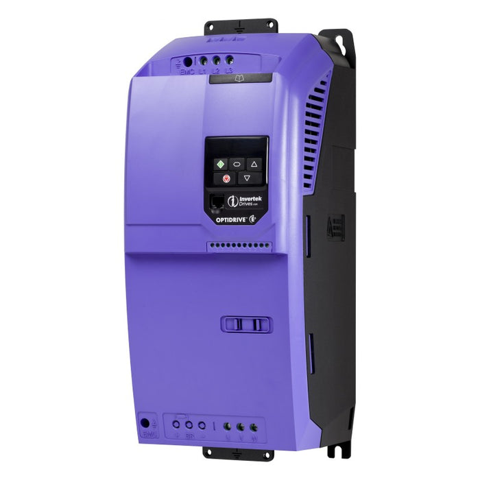 Invertek OptiDrive™ E3, Economy 18.5 kW (25Hp),39A 380~480V