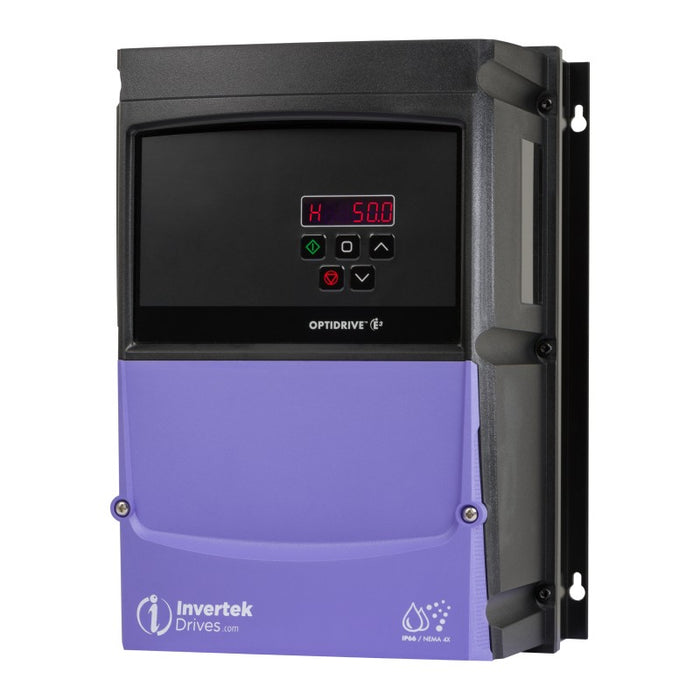 Invertek OptiDrive™ E3, Economy 7.5 kW (10Hp),18A 380~480V