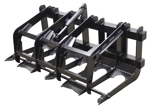 Vestil EA-SKGB-66 steel skid steer grab bucket - view 2