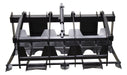 Vestil EA-SKGB-66 steel skid steer grab bucket - view 3