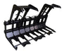 Vestil EA-SKGB-72 Steel Skid Steer Grab Bucket 73 in. Overall Width Black