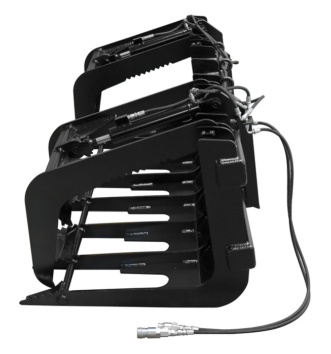 Vestil EA-SKGB-84 steel skid steer grab bucket - view 4