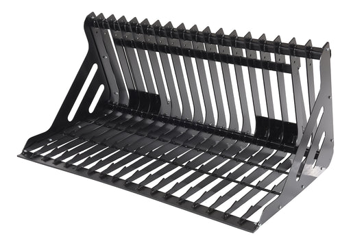 Vestil EA-SKRG-60-LP steel low profile skid steer rock grader - view 2