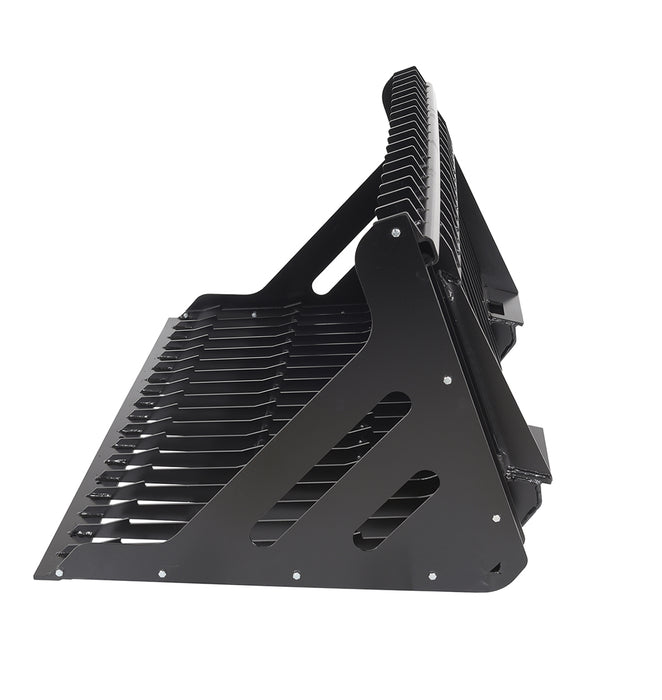 Vestil EA-SKRG-60-LP steel low profile skid steer rock grader - view 5