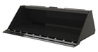Vestil EA-SKSB-60-LPX Steel Heavy Duty Low Profile Skid Steer Bucket 60 in. Black
