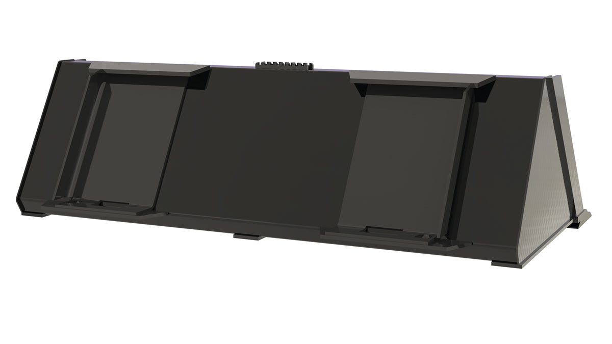Vestil EA-SKSB-60-LPX steel heavy duty low profile skid steer bucket - view 4