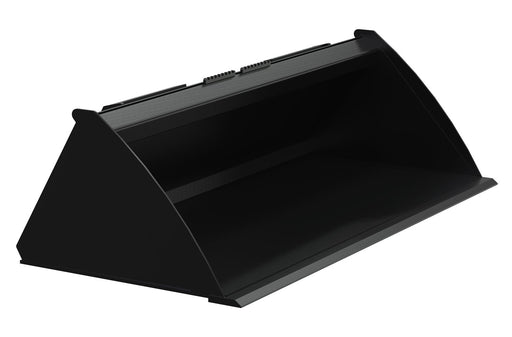Vestil EA-SKSB-60-LP Steel Low Profile Skid Steer Bucket 60 in. Black