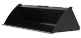 Vestil EA-SKSB-68-LP Steel Low Profile Skid Steer Bucket 68 in. Black