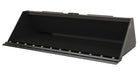 Vestil EA-SKSB-72-LPX Steel Heavy Duty Low Profile Skid Steer Bucket 72 in. Black