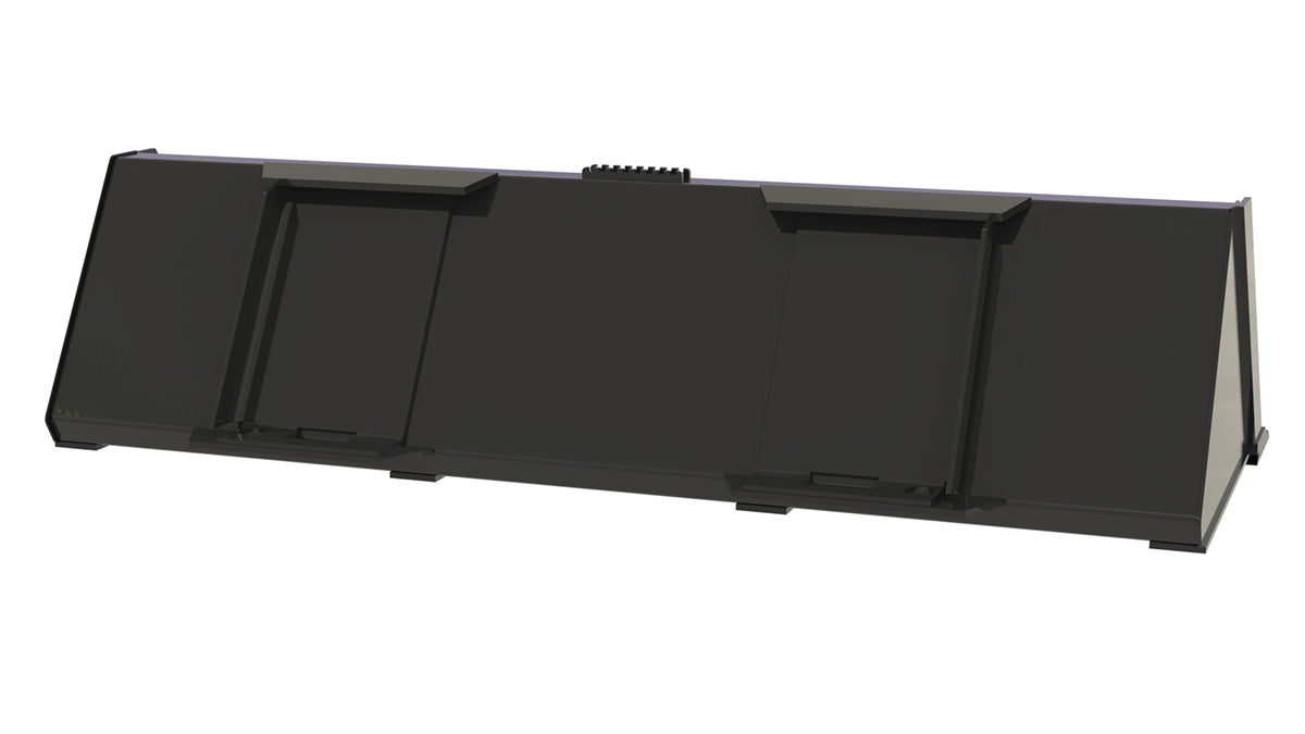 Vestil EA-SKSB-72-LPX steel heavy duty low profile skid steer bucket - view 4