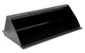 Vestil EA-SKSB-72-LP Steel Low Profile Skid Steer Bucket 72 in. Black