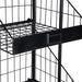 Park Hill Collection Grocer's Metal Bread Rack, Black (view 3)