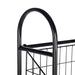 Park Hill Collection Grocer's Metal Bread Rack, Black (view 5)