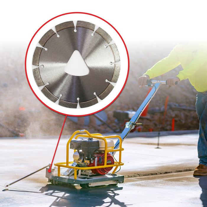 Tomahawk Power 6" Early Entry Green Concrete Saw with 3.5 HP Honda GX120 Engine - Product Image 10