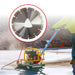 Tomahawk Power 6" Early Entry Green Concrete Saw with 3.5 HP Honda GX120 Engine - Product Image 10