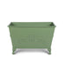 Park Hill Collection Grand Scroll Rectangular Planter – Soft Garden Green