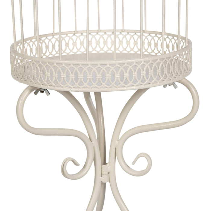 Park Hill Collection Scrollwork Birdcage Planters, Set of 2 – Soft White (view 6)