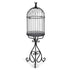 Park Hill Collection Scrollwork Birdcage Planters, Set of 2 – Black (view 11)